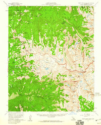 Triple Divide Peak 1956 topographic map thumbnail