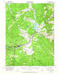 Truckee 1955 topographic map thumbnail