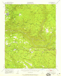 Tuolumne 1948 topographic map thumbnail