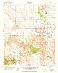 Twentynine Palms 1955 topographic map thumbnail