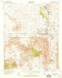 Twentynine Palms 1955 topographic map thumbnail