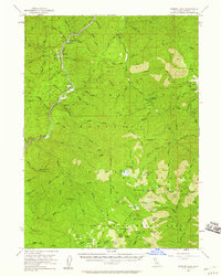 Ukonom Lake 1955 topographic map thumbnail