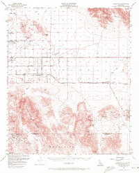 Valley Mountain 1956 topographic map thumbnail