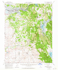 Valley Springs 1962 topographic map preview