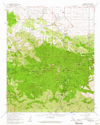Valyermo 1959 topographic map thumbnail