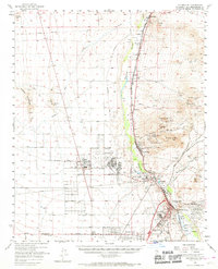 Victorville 1956 topographic map thumbnail