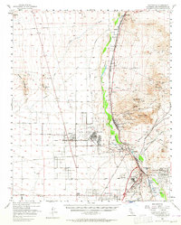 Victorville 1956 topographic map thumbnail