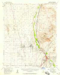 Victorville 1956 topographic map thumbnail