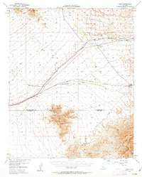 Vidal 1949 topographic map preview