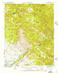 Watts Valley 1942 topographic map thumbnail