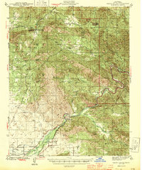 Watts Valley topographic map thumbnail