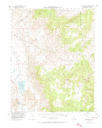 Waucoba Mtn 1958 topographic map thumbnail