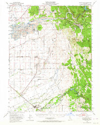 Wheatland 1949 topographic map thumbnail