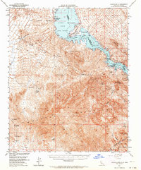 Whipple Mts 1950 topographic map thumbnail