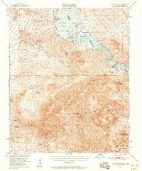 Whipple Mts 1950 topographic map thumbnail