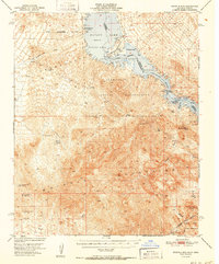 Whipple Mts 1952 topographic map thumbnail