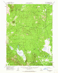White Horse 1962 topographic map thumbnail