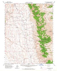 White Mtn. Peak 1962 topographic map thumbnail