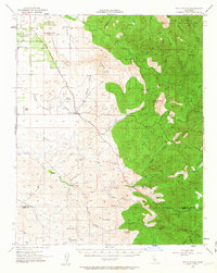 White River 1952 topographic map thumbnail