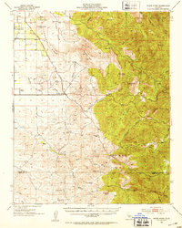 White River 1952 topographic map thumbnail