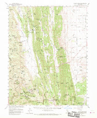 Wilbur Springs 1961 topographic map thumbnail