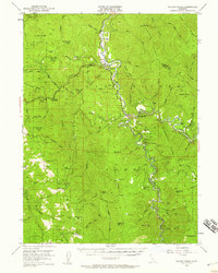 Willow Creek 1952 topographic map thumbnail