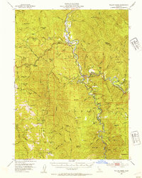 Willow Creek 1952 topographic map thumbnail