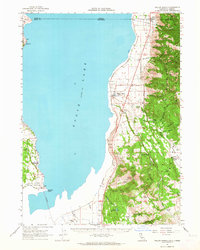 Willow Ranch 1962 topographic map preview
