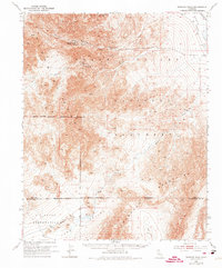 Wingate Wash 1950 topographic map thumbnail