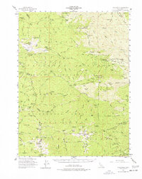 Yolla Bolly 1954 topographic map thumbnail
