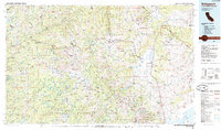 Bridgeport 1985 topographic map thumbnail