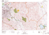 San Jose 1978 topographic map thumbnail