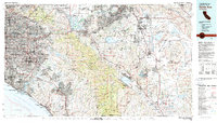 Santa Ana topographic map thumbnail
