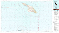 Santa Catalina Island topographic map thumbnail