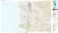 Santa Maria 1982 topographic map thumbnail