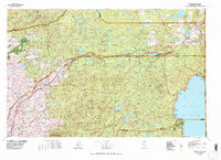 Truckee 1977 topographic map thumbnail