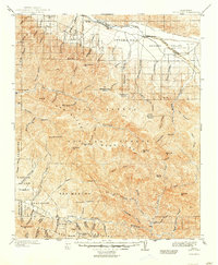 Santa Ynez 1905 topographic map thumbnail