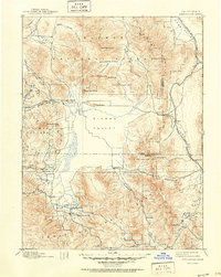 Sierraville 1894 topographic map thumbnail
