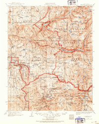 Tehipite 1903 topographic map thumbnail