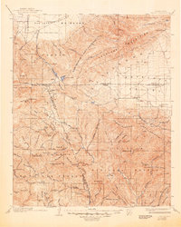 Tejon 1903 topographic map thumbnail