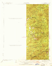 Tobias Peak 1936 topographic map preview