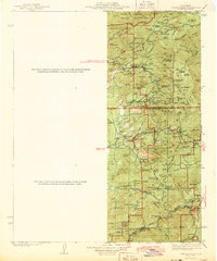 Tobias Peak 1943 topographic map preview