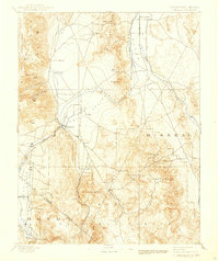 Wellington 1893 topographic map thumbnail