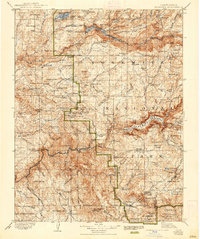 Yosemite 1909 topographic map thumbnail