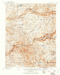 Yosemite 1909 topographic map thumbnail