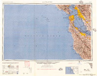 San Francisco 1957 topographic map thumbnail