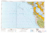 San Francisco 1956 topographic map thumbnail