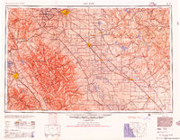 San Jose 1956 topographic map thumbnail