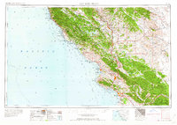 San Luis Obispo 1958 topographic map thumbnail