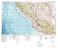 San Luis Obispo 1956 topographic map thumbnail